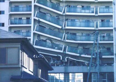 地震で被害にあった建物